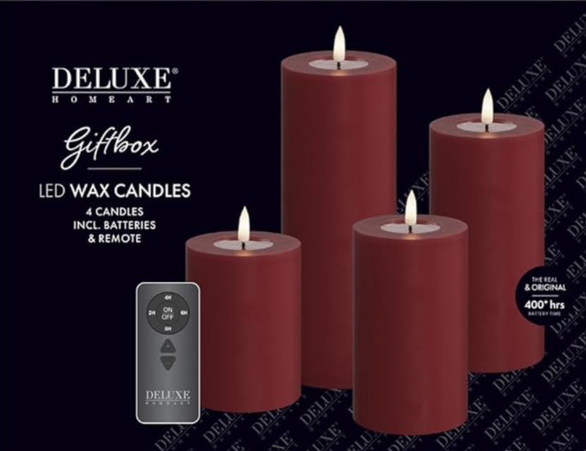 DeLuxe HomeArt Giftbox Bordeaux