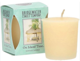 Bridgewater votive ‘On Island Time’