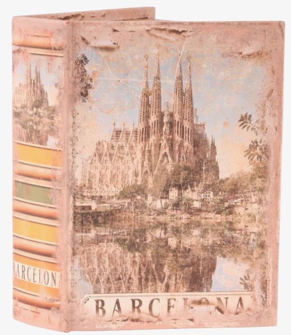 Boekendoos 23 cm Barcelona