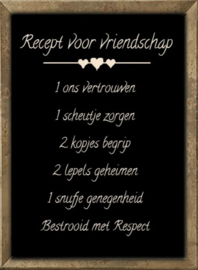 Recept voor vriendschap