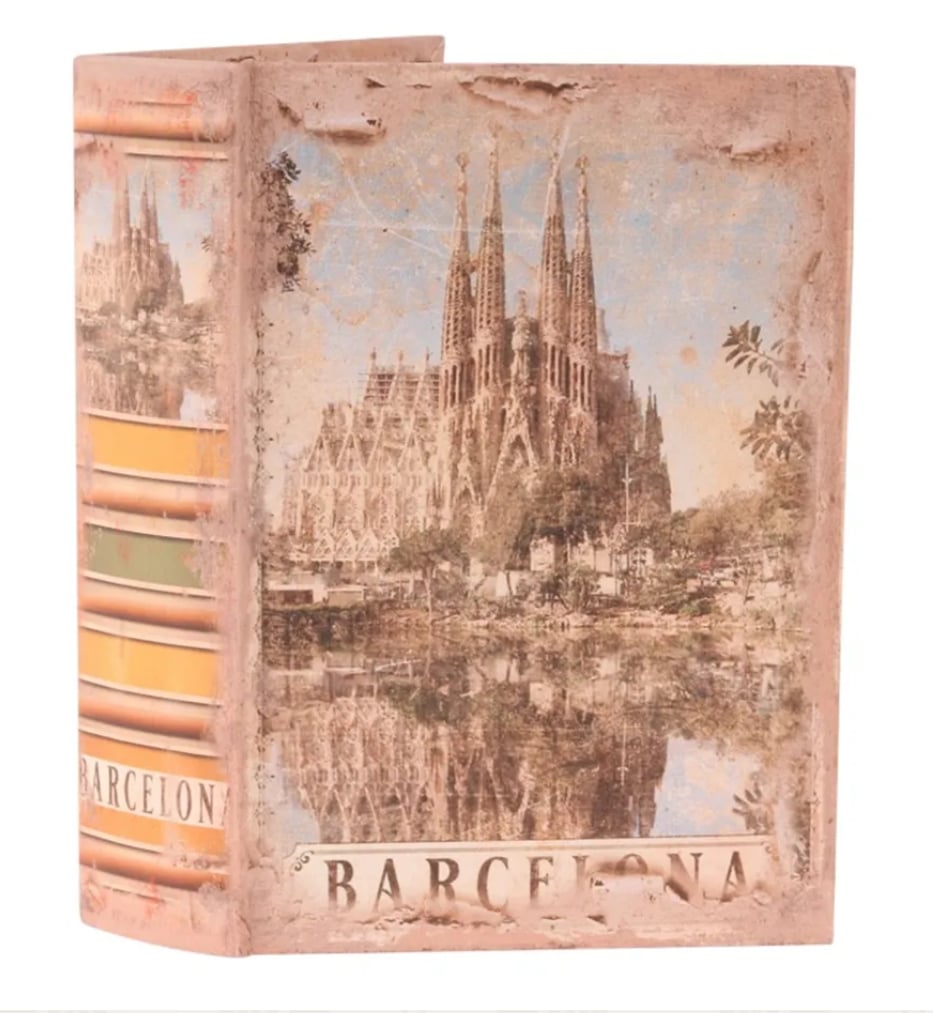 Boekendoos 20 cm Barcelona