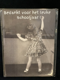 Bedankt voor het leuke schooljaar girl