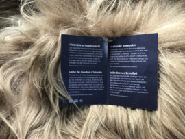 Ijslandse schapenvacht licht bruin