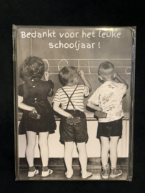 Bedankt voor het leuke schooljaar boy/girl