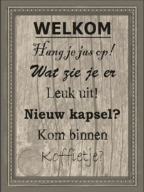 Welkom…