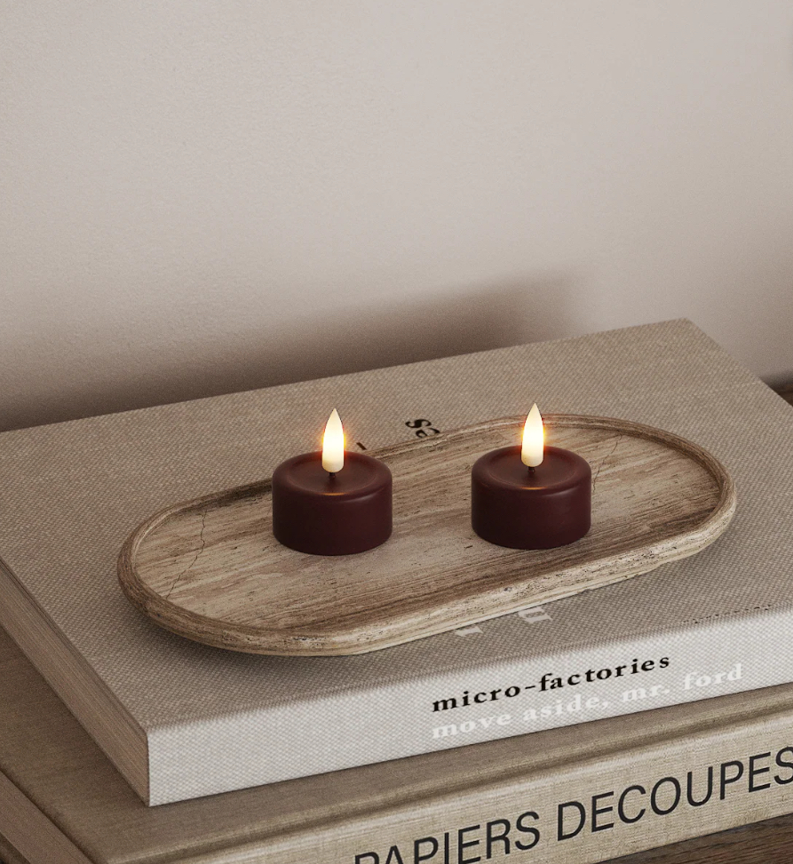 Led Waxinelichtje Bourgogne