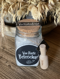 Voetenbadzout ‘Van Harte Beterschap’