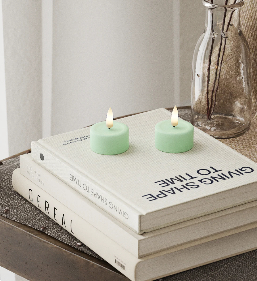 Led Waxinelichtje Mint Groen