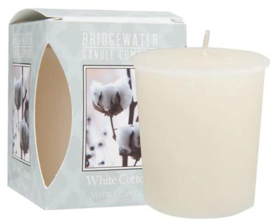 Bridgewater votive ‘White Cotton’