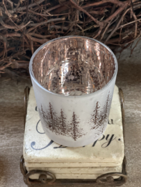 Waxinehouder ‘Pine tree’