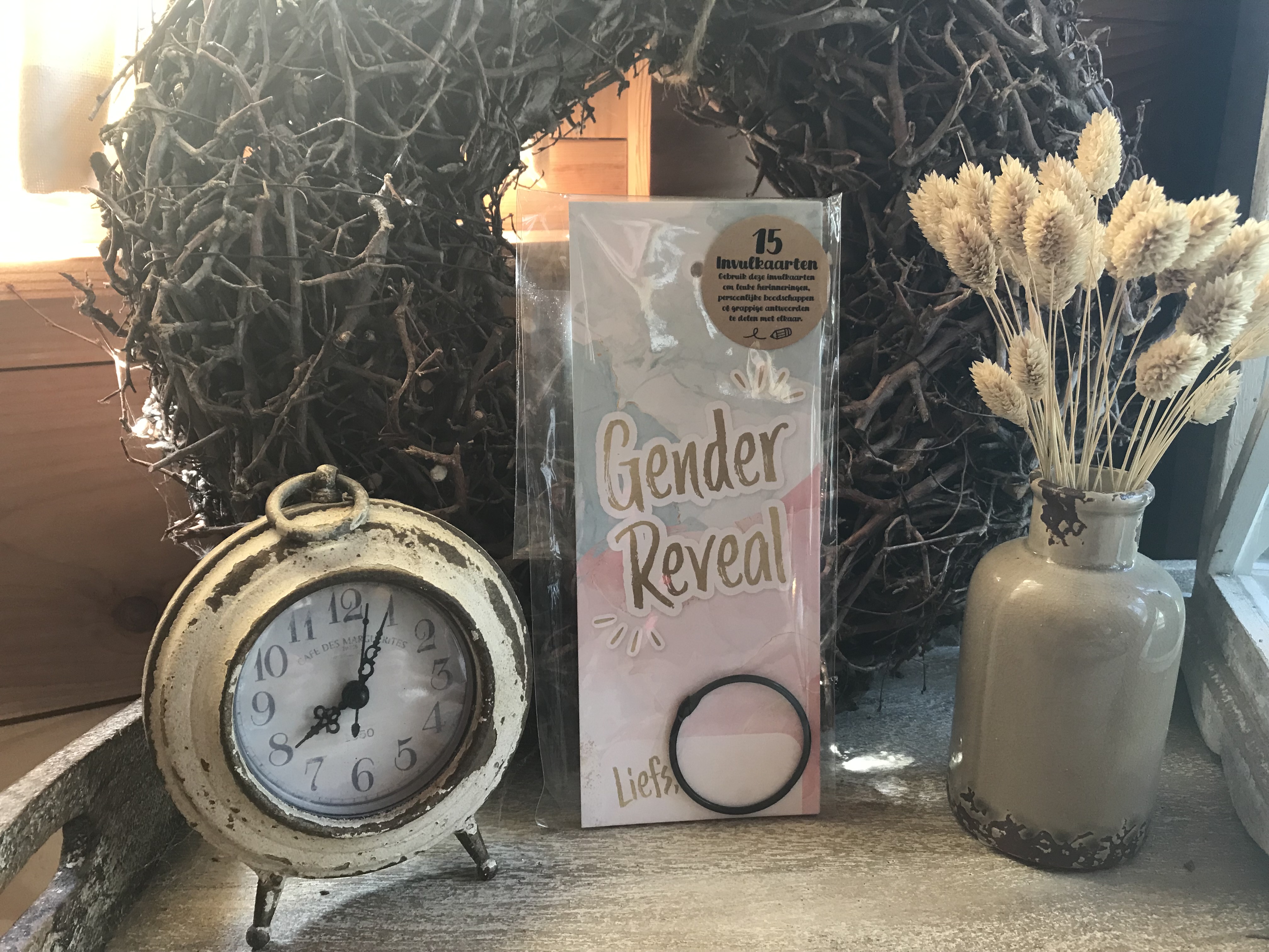 Invulkaarten Gender Reveal