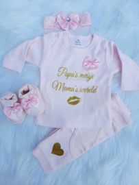 Papa's meisje Mama's wereld compleet