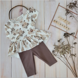 Dress choco flower