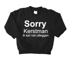 Sweater Sorry Kerstman