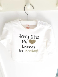 Shirt Sorry girls