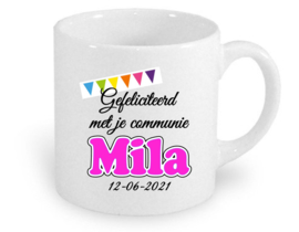 Mok Gefeliciteerd met je communie