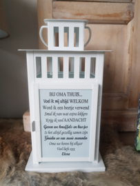 Foto Lantaarn bij oma thuis