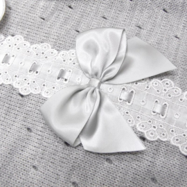 Romper Luxury Bow Grey