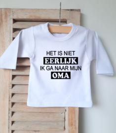 Shirt HET IS NIET EERLIJK