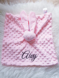 Knuffeldoek konijn met naam