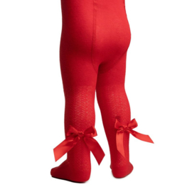 Maillot met strik rood