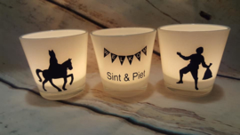 Sinterklaas waxinelichtjes set