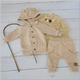 Zyzio 2 delig joggingpak Beige