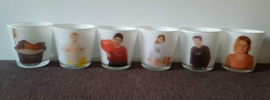 Theelichtjes met foto