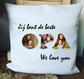 Kussen Jij bent de beste Opa