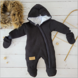 Zyzio warme winter jumpsuit Black