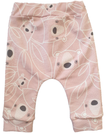 Slim Fit Broekje Bears roze
