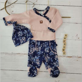 Zyzio 3 delig setje Blue pink