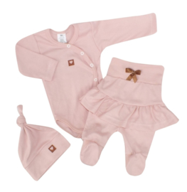 Zuzia sophie 3 delig setje oudroze