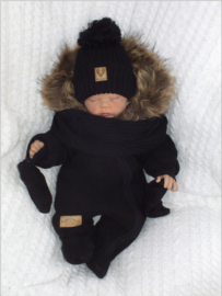 Zyzio warme winter jumpsuit Black