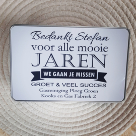 Koek/ snoep trommel collega