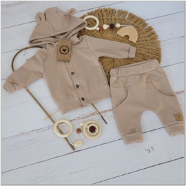 Zyzio 2 delig joggingpak Mocca