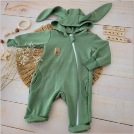 Bunny jumpsuit groen