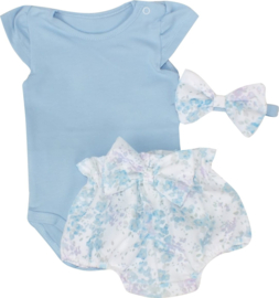 Zuzia Summer wit/blauw 3-delig