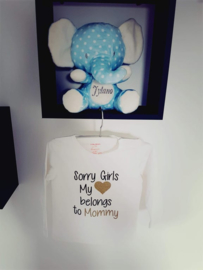 Shirt Sorry girls