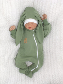 Bunny jumpsuit groen