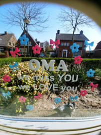 Sticker We miss you, We love you