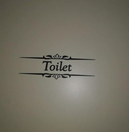 Deursticker Toilet & Bathroom