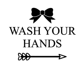 Sticker Wash Your Hands