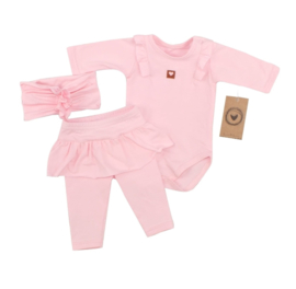 Zuzia Sweet 3 delig setje roze
