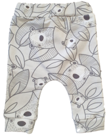 Slim Fit Broekje Bears Grey