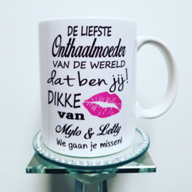Mok De LIEFSTE .... we/Ik ga je missen