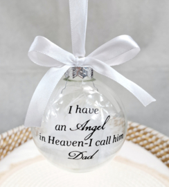 Kerstbal I have an Angel