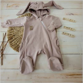 Bunny jumpsuit oudroze