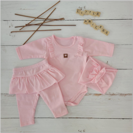 Zuzia Sweet 3 delig setje roze