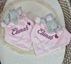 knuffeldoek olifant NAAM hartje